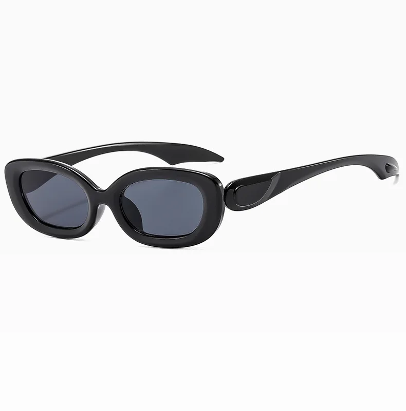 3764 Cool Futuristic Black 2024 Sunglasses Women Brand Luxury Sun