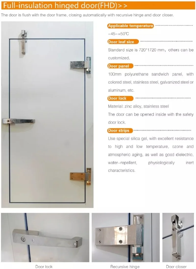 Cold Room Storage, Polymer Hinged - detail 10