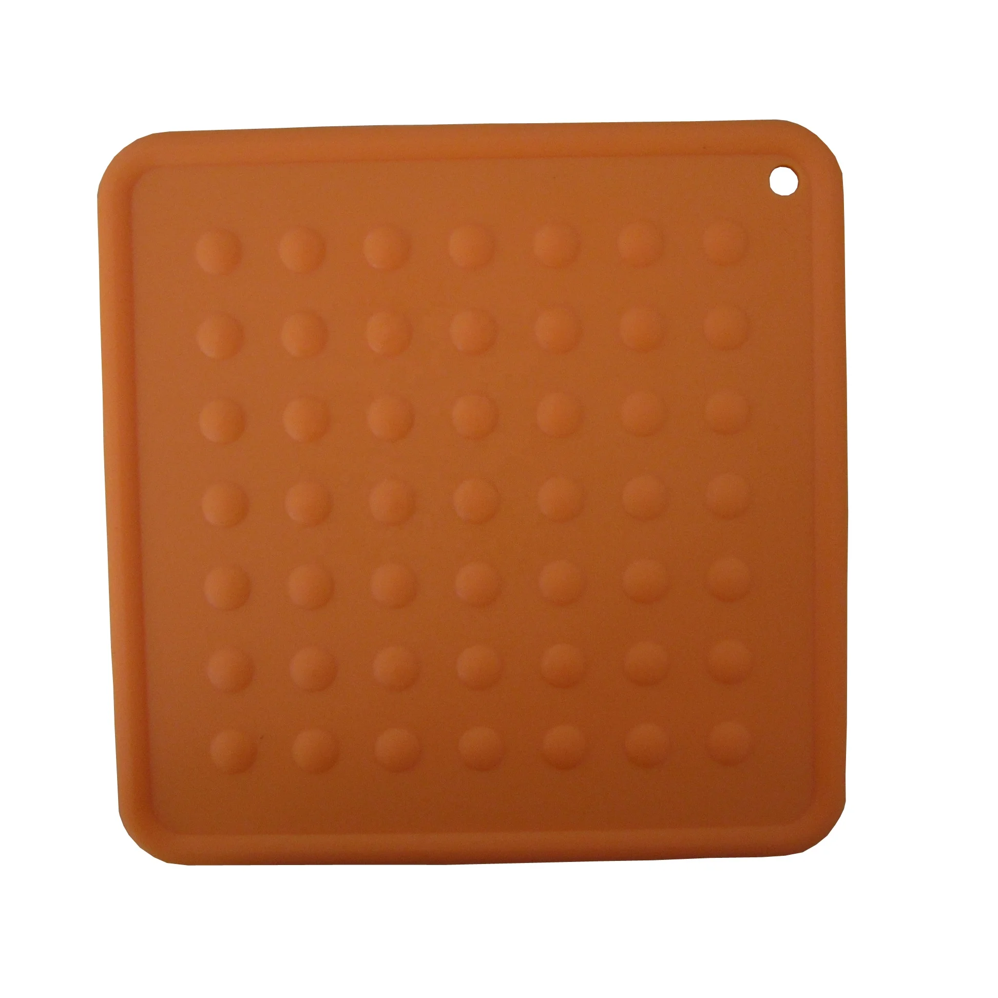 Modern Design Silicone Square Pad Pot Holders Good Flexible Easy to Wash and Dry Drying Mats for Table Use details