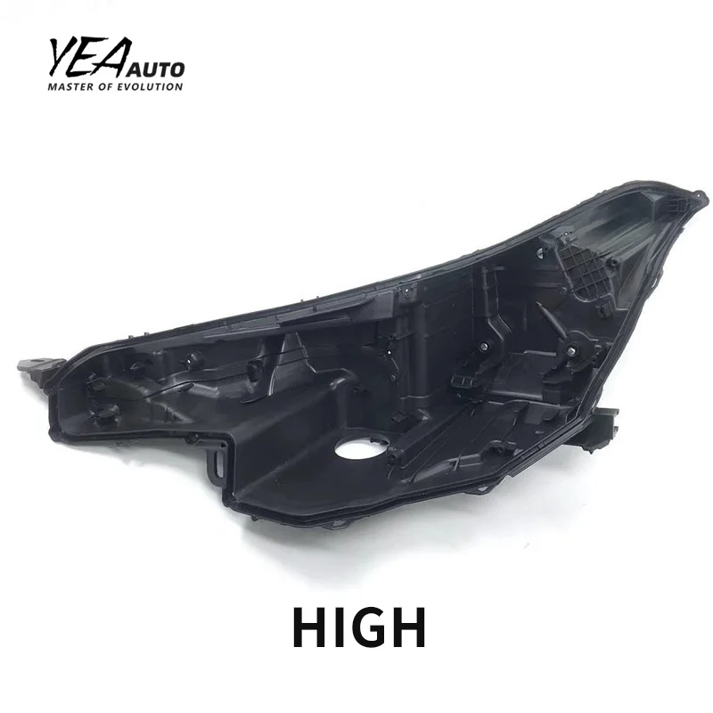 product yea auto car headlight housing high low version black back base for toyota chr c hr head light housing headlamp 2018 2019 2020579-6