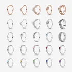 Rings Ring High Quality Wholesale 925 Sterling Silver Rings With Synthetic Cubic Zirconia Beaded Ring