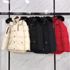 Knuckle Jacket Wholesale Moose Knuckle Fox Fur Trim Hooded Men's 3Q Down Jacket