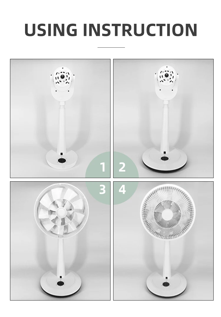Tower Pedestal Fans, Electric Power - detail 8