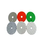 Or 100mm 3 Or 4 Steps Granite Diamond Polishing Pad