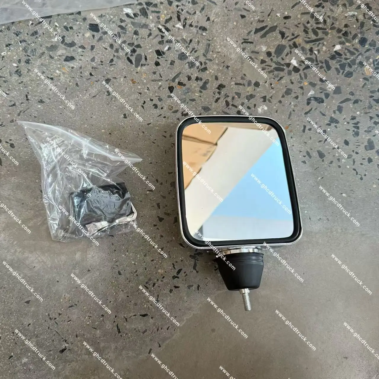 product ghcd chrome plated universal chromed mirror truck body parts compatible with hino nissan mitsubishi isuzu for toyota vehicles453-1