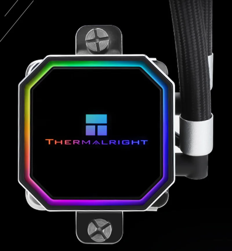 Thermalright Frozen Prism Black Argb Cpu Liquid Cooler Efficient