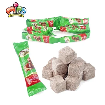 Popular African Milk Glucose Tablet Choco Press Candy Chocolate Cube