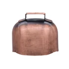 Bell Factory Direct Sales Retro Oval Iron Mental Cow Bell Pet Bell