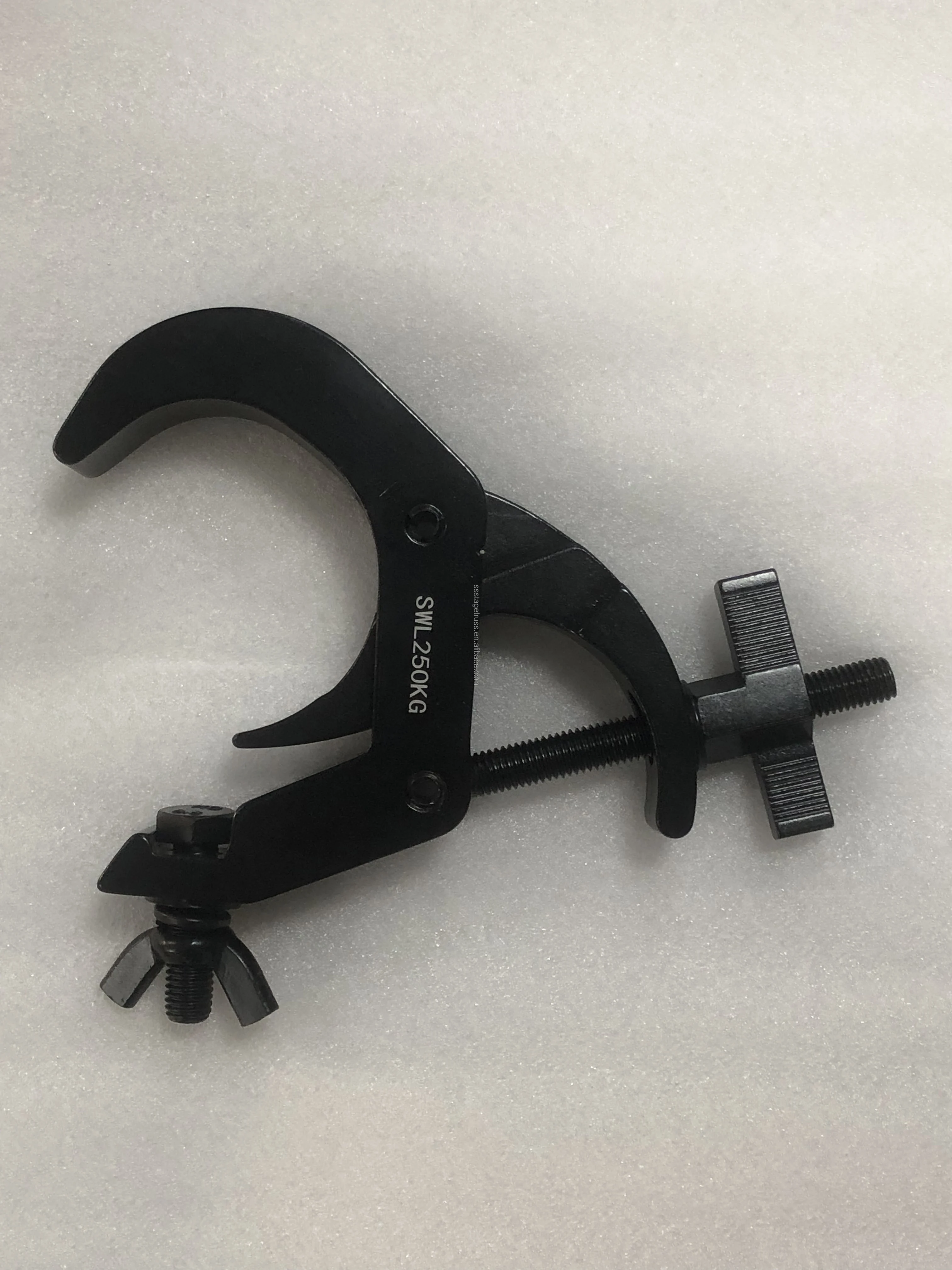 product tube 48 51mm load 300kg aluminum large stage load clamp hook lighting clamp hook coupler truss display truss system accessories-12
