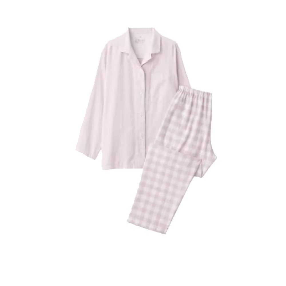 OEM Custom Plus Size 100% Silk Summer Lace Casual Women's Sleep Pajamas Set with Elastic Waist and Front Logo