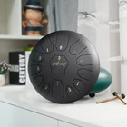 Drum Major AETOO Steel Tongue Drum 12 Inch 13 Note Hand Pan C Major Percussion Instrument Carry Bag