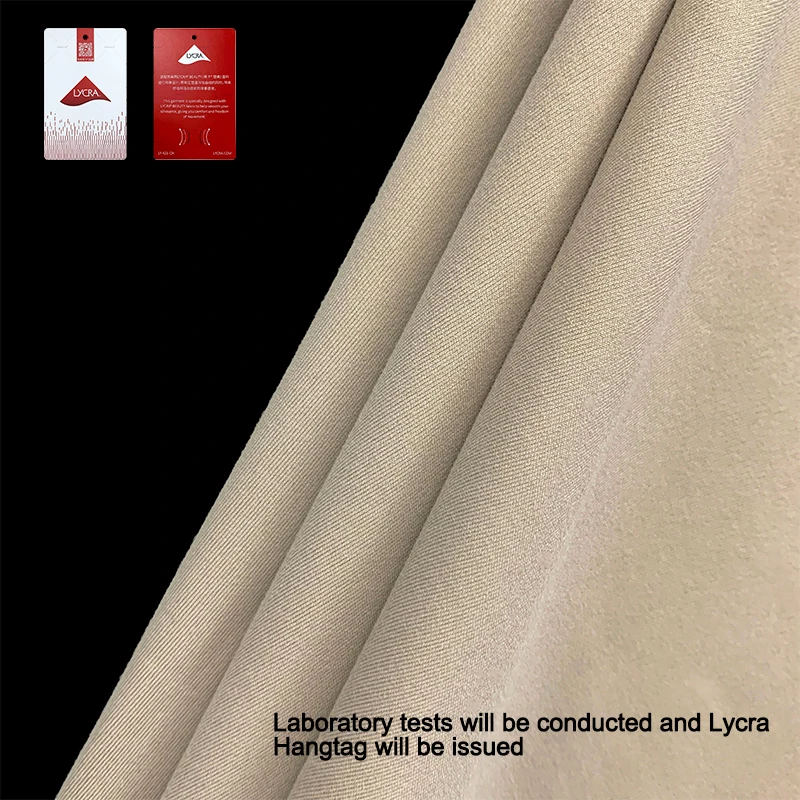 Ly Cra Interlock 4-Way Stretch Nylon Brushed Double Knit Fabric for Girls' Athletic Yoga Tops details