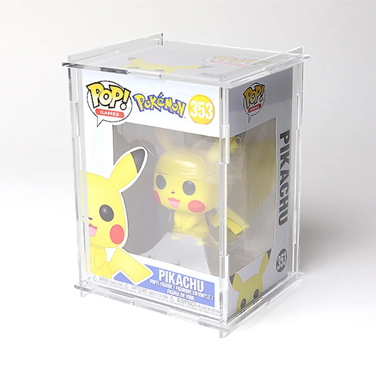 Display Case Protector For Funko Figures Clear Plastic Protector Scratch Resistant Hard Acrylic Vinyl Display Box - Buy Acrylic Display Case,Funko Pop Figures Clear Plastic Vinyl Protector,Funko Pop Scratch Resistant