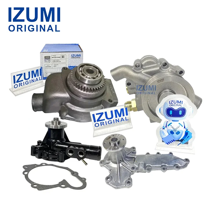 Construction Machinery Parts New Water Pump VOE21247955 for Excavator EC210 EC210B EC240B EC290 Engine D4D D6D for VOLVO