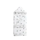 Baby Wool Baby Blanket Embroidery Kits Stamped Wool Royal Plush Luxury Christening Solid Fleece Baby Blanket Blank