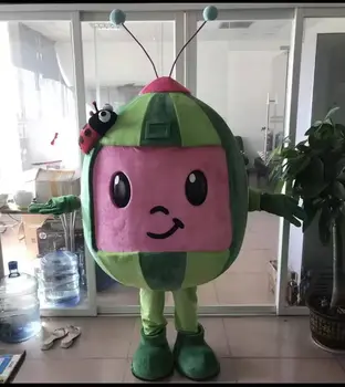 New High Quality custom TV adult cartoon character coco melon mascot costume coco melon adult costume