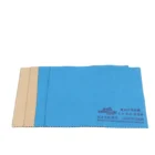 Cloth Custom Bulk Black Color Microfiber Sunglasses Lens Cleaning Cloth With Gold Silk Screen Print Logo
