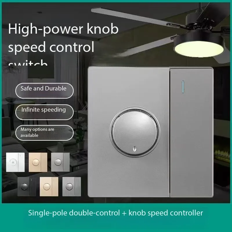 Ceiling Fan, Wall, 10AX250V, PC - detail 6
