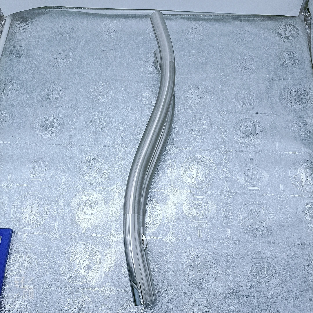 cheap silver glass door pull sliding handle wholesale modern stainless steel bathroom shower glass door handle