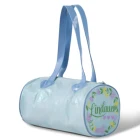 China Bag China Fashion Women PVC Zipper Logo Cylinder Bag