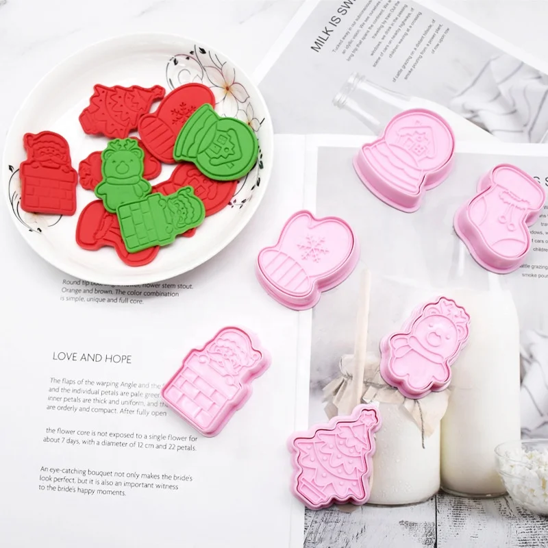 New DIY 3D Baking Tools Candy Mould Plastic Ramadan Cookie Cutter Eid Mubarak Biscuit Mold For Islamic Muslim Kitchen Dessert