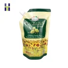 Oil Pouch Custom Printed Edible Oil Stand Up Pouch With Spout
