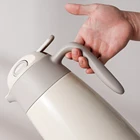 Pot Free Sample Insulated Double Wall Stainless Steel Vacuum Thermos 2 Liters Carafe Coffee Pot