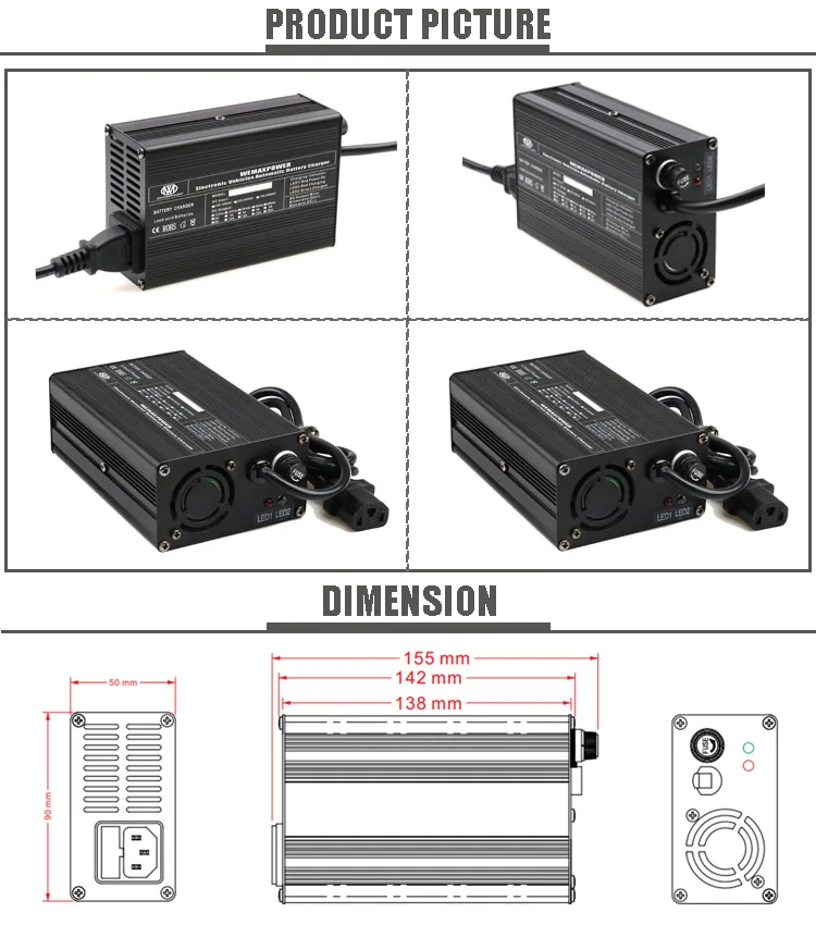 120W 180W Battery Charger 