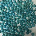 Blue Blueblue Natural Blue Turquoise Round Cabochon Stones For Jewellery