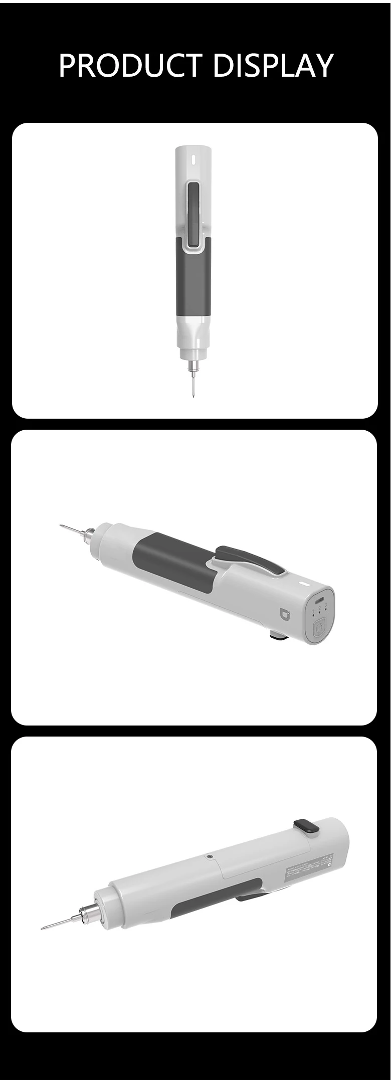 Xiaodong P1 Wireless Rechargeable Brushless Disassembly Electric Precision Screwdriver Kit for Huawei Phone Laptop Maintenance