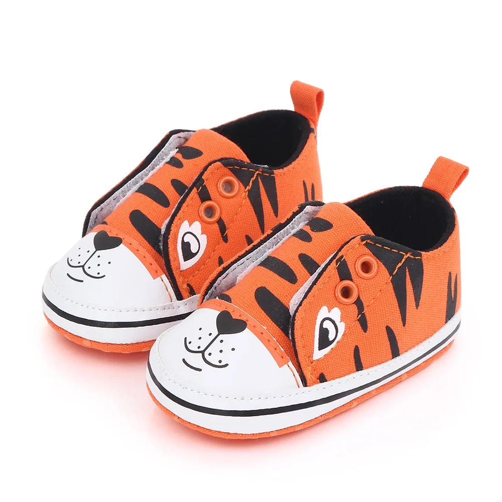 New 0-1 Year Old Cute Cartoon Animal Infants Soft Soles Non-slip Baby Casual Toddler Shoes factory