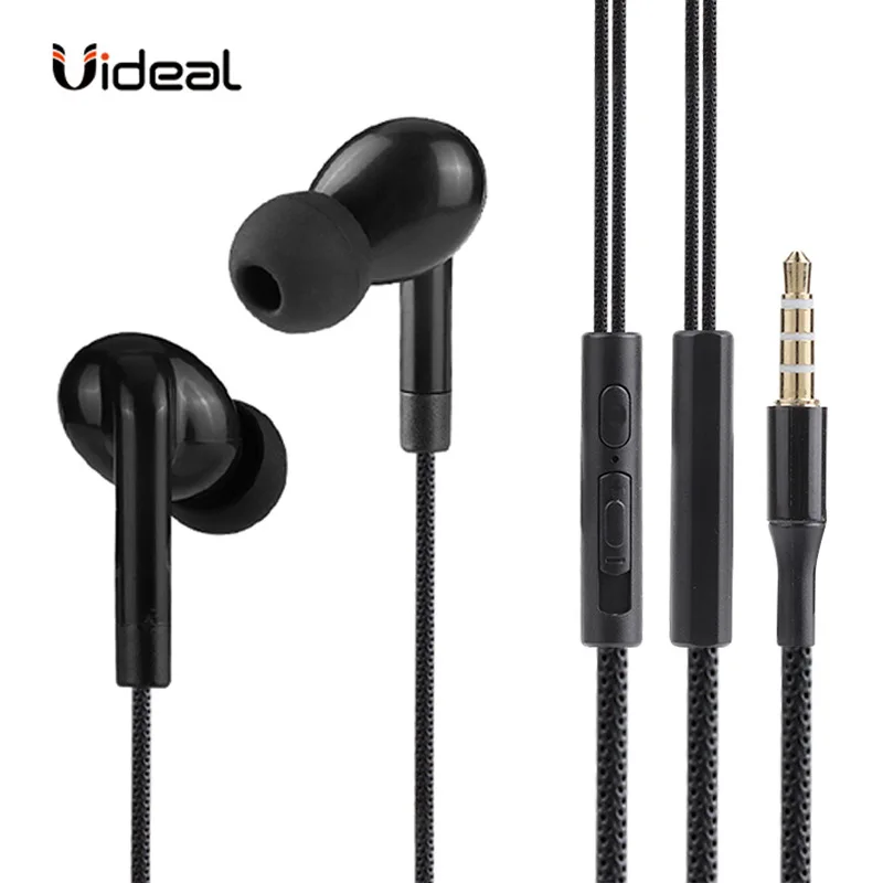 Wired Earbuds With Mic Wired Earphone 