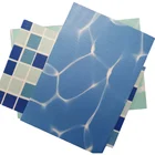 Flexible Waterproofing Pure Color Flexible PVC Waterproofing Liner With Reinforced Fabric