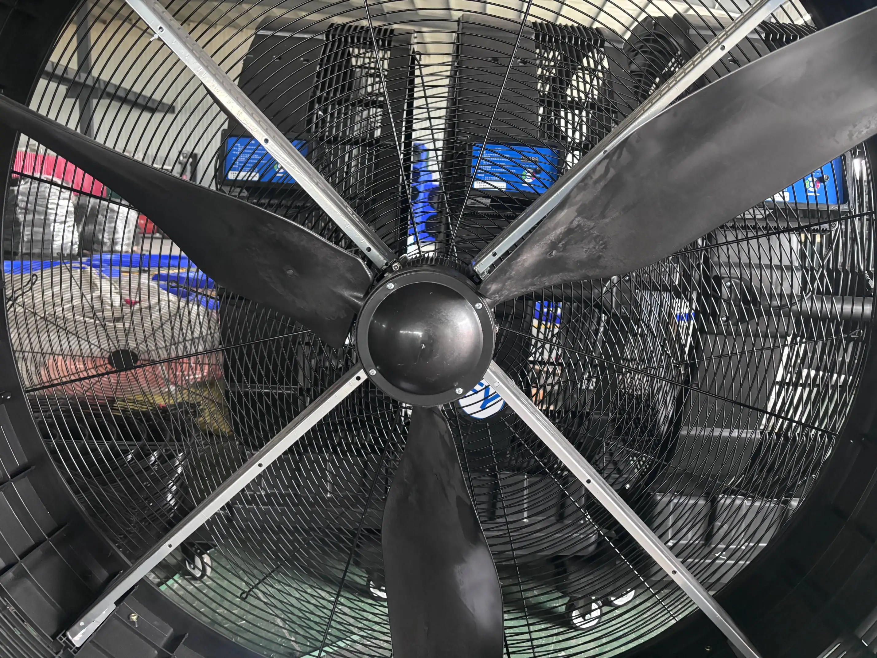 Fashion Drum Fan, 40-58'', 380V, 28000-42000m3 - detail 8