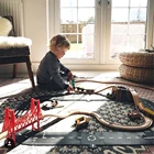 2020 Best China Track Train Set Toys puzzle road pvc track play wooden toy train set slot kids toys car track baby furniture