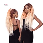 Synthetic High Quality Synthetic 3X Box Crochet Braid Hair Wholesale Rebecca Fashion Synthetic Hair Extensions