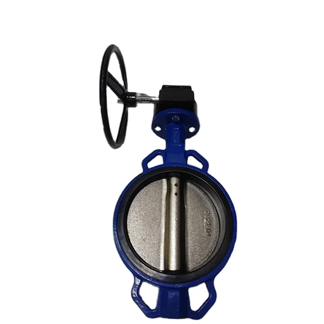 Manufacturer Supply High Performance Wafer Type Groove-End Type Butterfly Valve