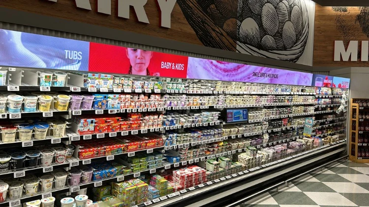 1000x250mm P2.6 P2.9 P3.9 Indoor Video Wall Led Screen Display for Shop Supermarket Airport Advertising supplier