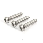 Screw And Screws Custom Wholesale M4 Ss304 Stainless Steel Cross Pan Head Machine Screw Din7985 Anti-theft