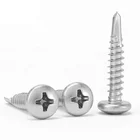 Screw Wholesale Stainless Steel Tail Drilling Screw Cross Round Head Tail Drilling Screw Round Head Drilling Screw