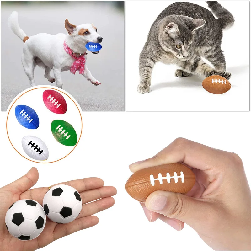 Custom Mini Football Stress Ball - Foam Sports Ball for School Carnival, Party Bag Gifts, Christmas Filler 2