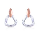 Jewelry Earings Jewellery Earrings Transparent Clear Cz Fashion Jewelry EARINGS FOR WOMENS Charm Jewellery Heart Earrings