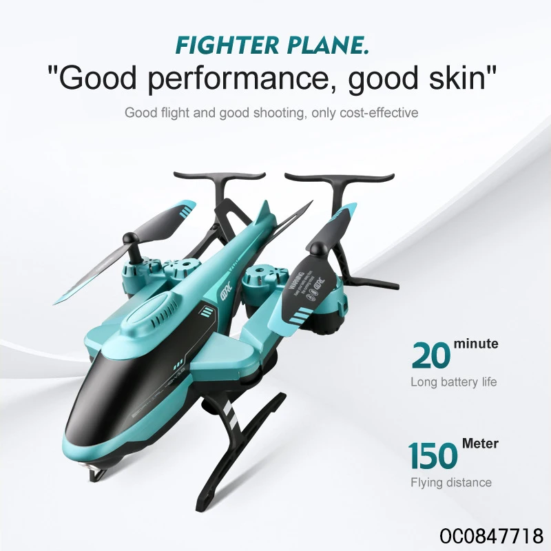 Folding flying drone helicopter big size remote control with 4k hd camera