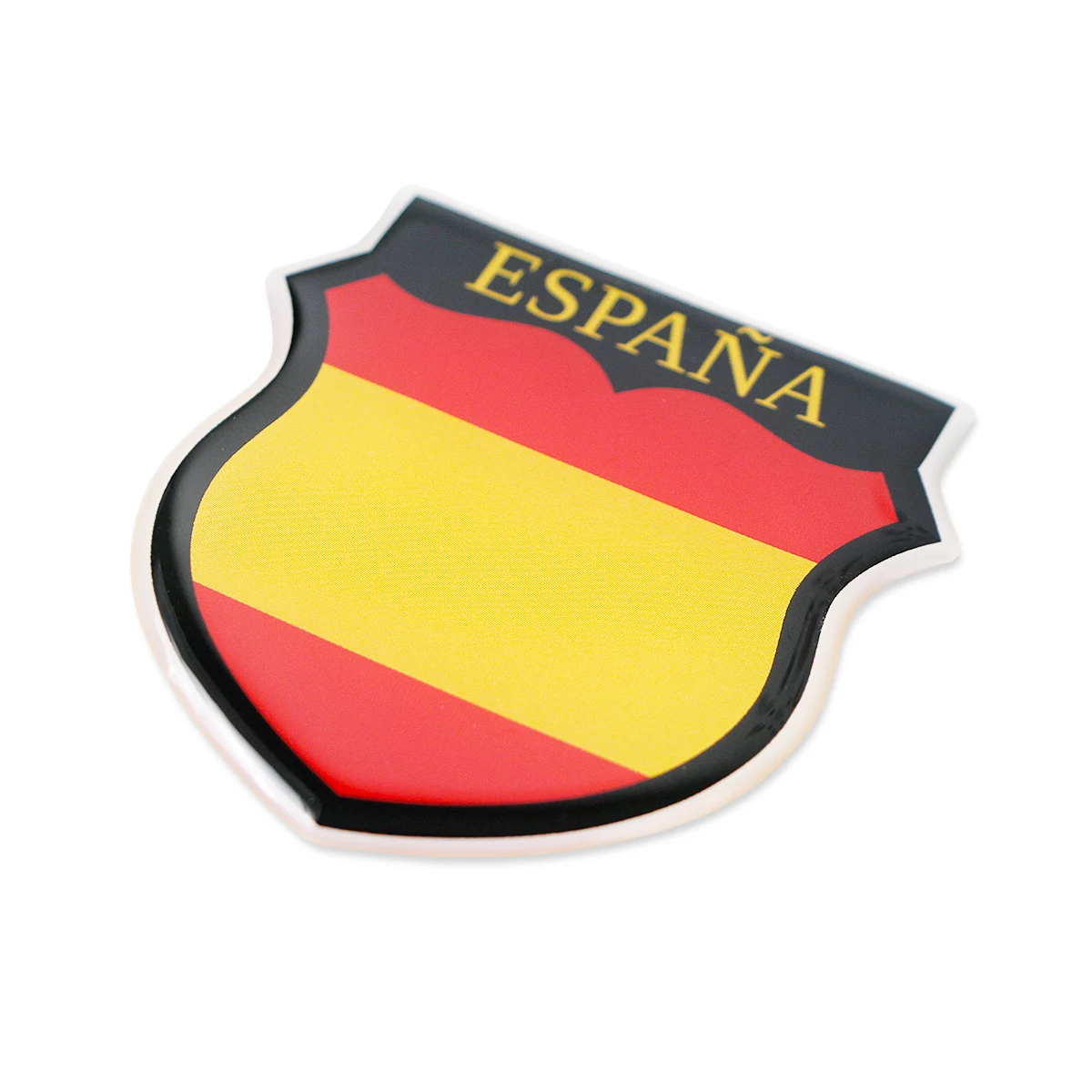 Custom Epoxy Sports Team Logo Spain Adhesive Dome 3D Waterproof Sticker,Printing Clear Transparent Personalized Resin Labels