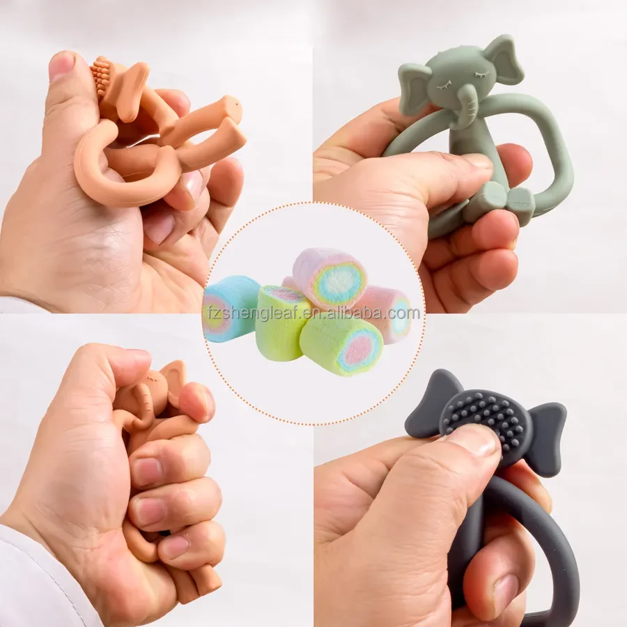 product bpa free custom kid baby teether durable infant chewing soft toys food grade silicone silicon nursing gift for newborns-9