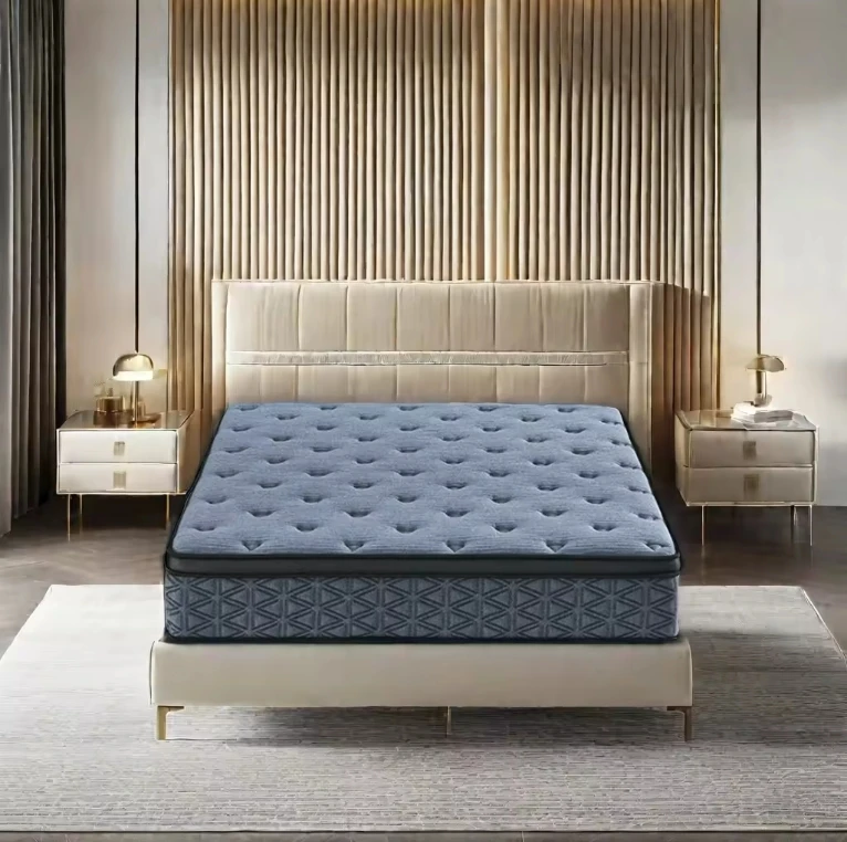 sleeping home furniture double pocket spring mattress in a box king size luxury hotel hybrid mattresses