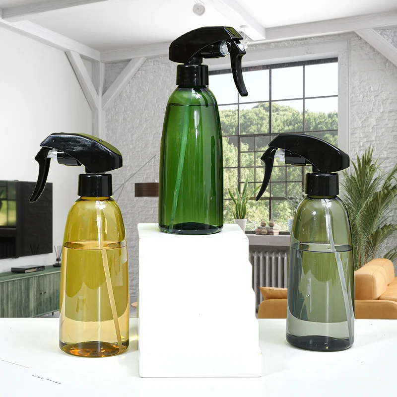 Hot Sale New Design Household Garden Sprayer 320ml Manual Convenient Plastic Reusable Spray Bottles Continuous Spray Bottle