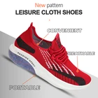 Shoes Men Wholesale Fly Knitted Comfortable Mesh Shoes Men's Casual Shoes Sneakers For Men Zapatos Para Correr Para Hombre