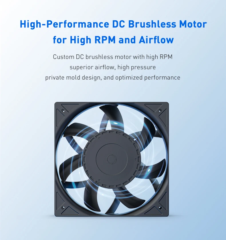 Fan, Axial, 205*205*72mm - detail 12