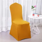 Chair Covers Banquet Hot Sale Stretch Spandex White Wedding Chair Covers For Wedding Banquet Decoration